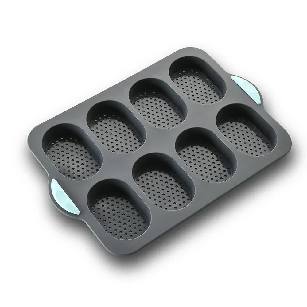 Baguette Baking Mold Non-Stick Silicone Heat-Resistant Dishwasher-Safe