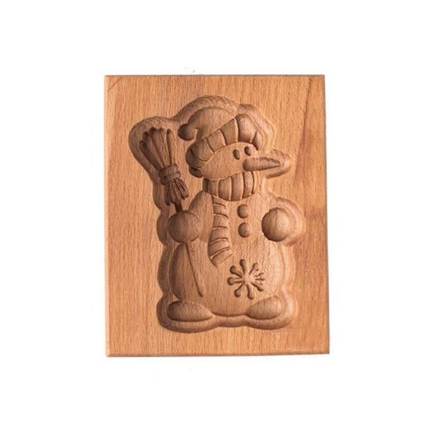 Baking Mold Hand-Carved Wood Non-Stick 20 Designs