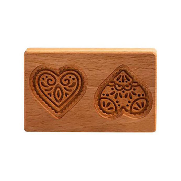 Baking Mold Hand-Carved Wood Non-Stick 20 Designs