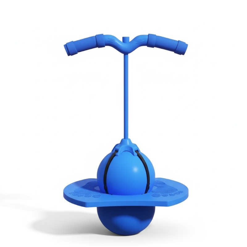Balance Jump Ball Removable Foam Handles & Textured Non-Slip Platform