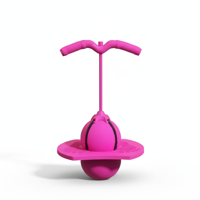 Balance Jump Ball Removable Foam Handles & Textured Non-Slip Platform