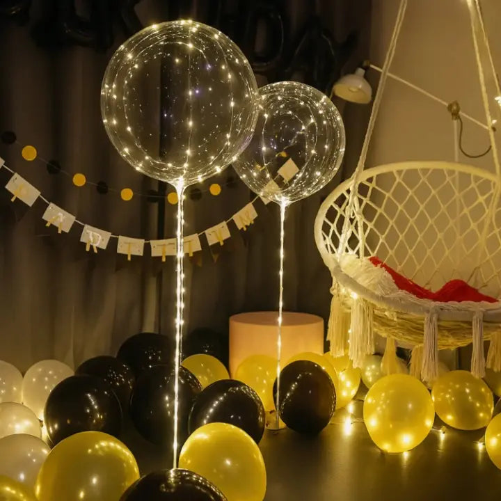 Balloon Lights Warm White LED Battery Operated & Reusable