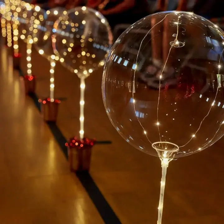 Balloon Lights Warm White LED Battery Operated & Reusable