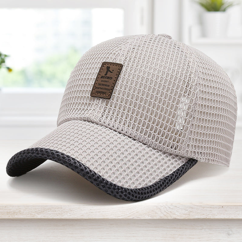 Baseball Cap Mesh Ventilation UV Protection & Quick-Drying