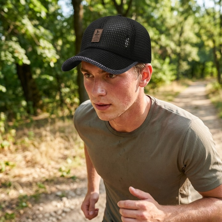Baseball Cap Mesh Ventilation UV Protection & Quick-Drying
