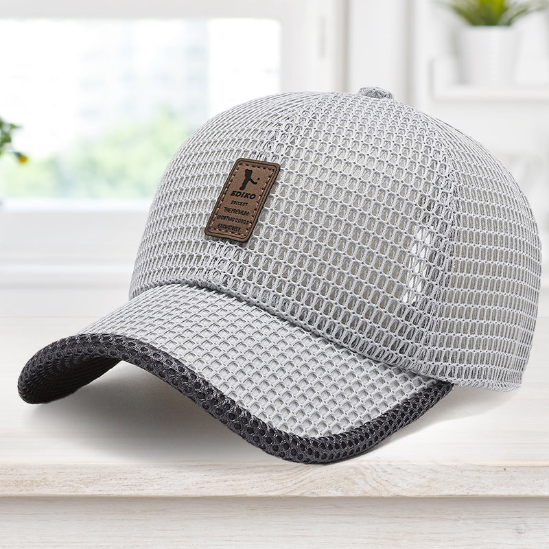 Baseball Cap Mesh Ventilation UV Protection & Quick-Drying