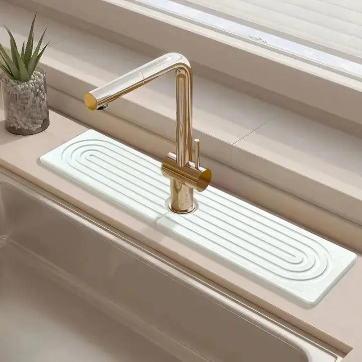 Bath Mat Diatomite Quick-Drying Non-Slip 2-Piece Set