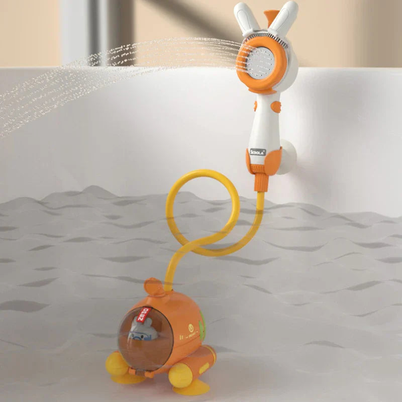 Bath Toy Submarine Gentle Stream Suction Cups