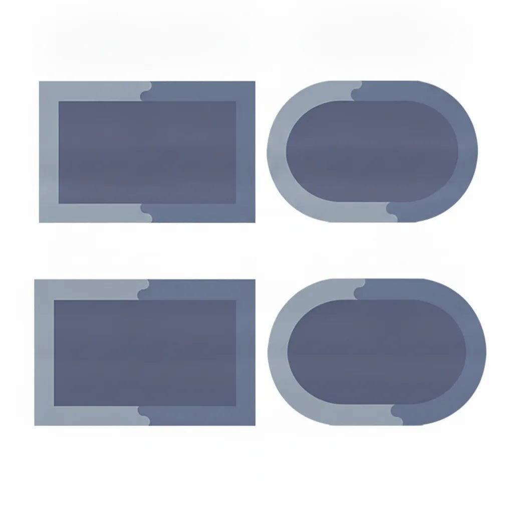 Bathroom Mat Quick-Drying Non-Slip Germ-Inhibiting