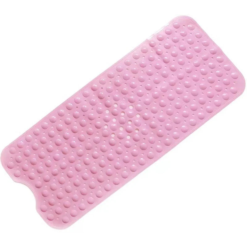 Bathtub Mat 200 Suction Cups Textured Anti-Slip & Drainage