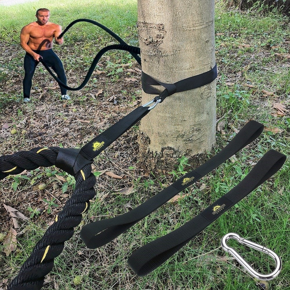 Battle Rope Anchor Strap Weather-Resistant 1,653 lb Capacity