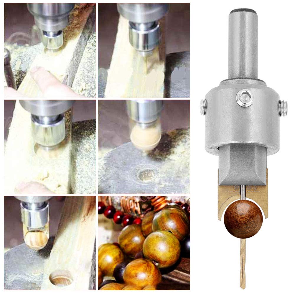 Bead Drill Set 7 Stainless Steel Blades Easy Mount