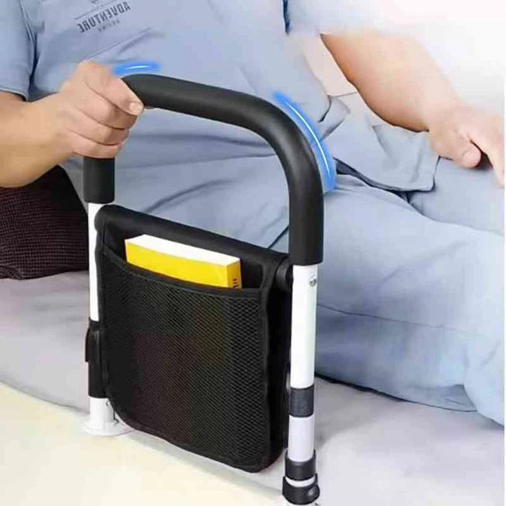 Bed Rail Height-Adjustable Padded Non-Slip Handle