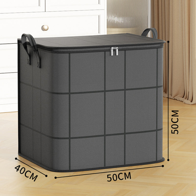 Bedding Storage Bag Reinforced Nonwoven Dustproof Zipper & Padded Handles
