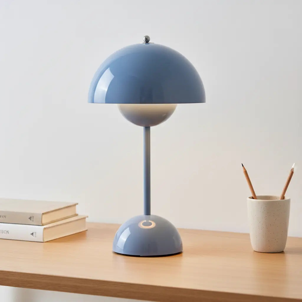Bedside Lamp Dimmable Single Button Nordic Design