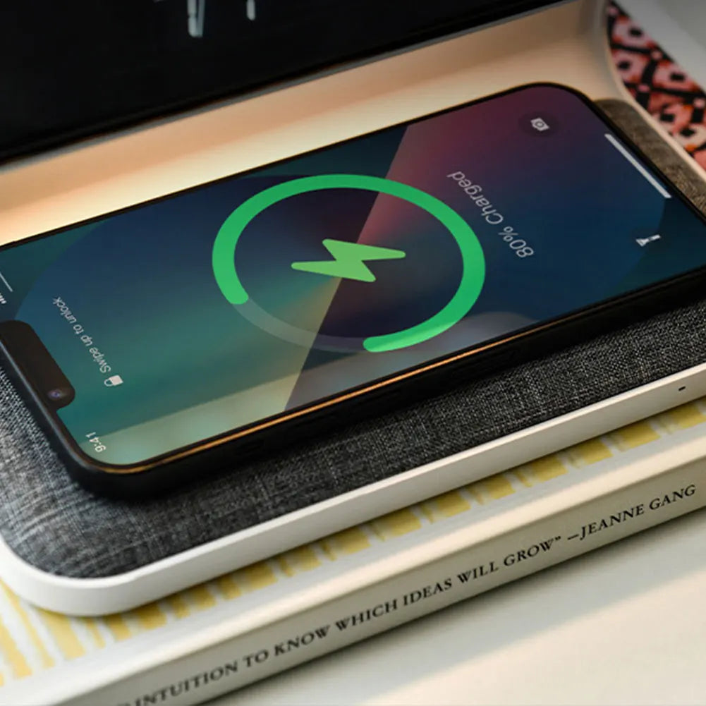 Bedside Lamp Touch Dimmable LED & 15W Wireless Charger