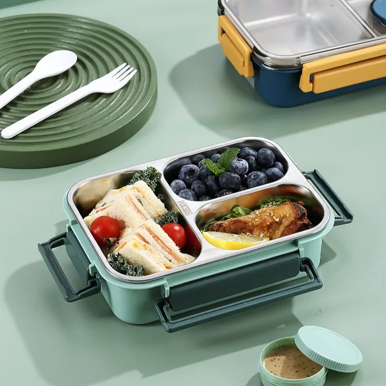 Bento Box Stainless Steel Vacuum Insulated Leak-Proof
