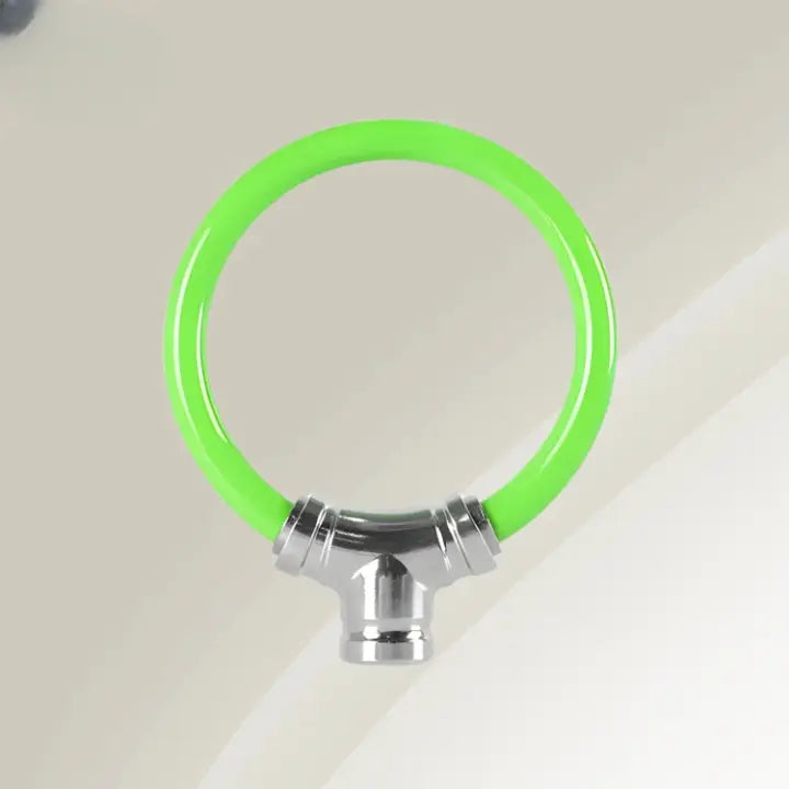 Bicycle Cable Lock Reinforced Steel Cable & Metal Housing Key-Operated