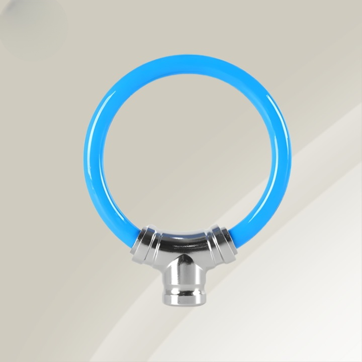 Bicycle Cable Lock Steel Coated Key Operated Compact