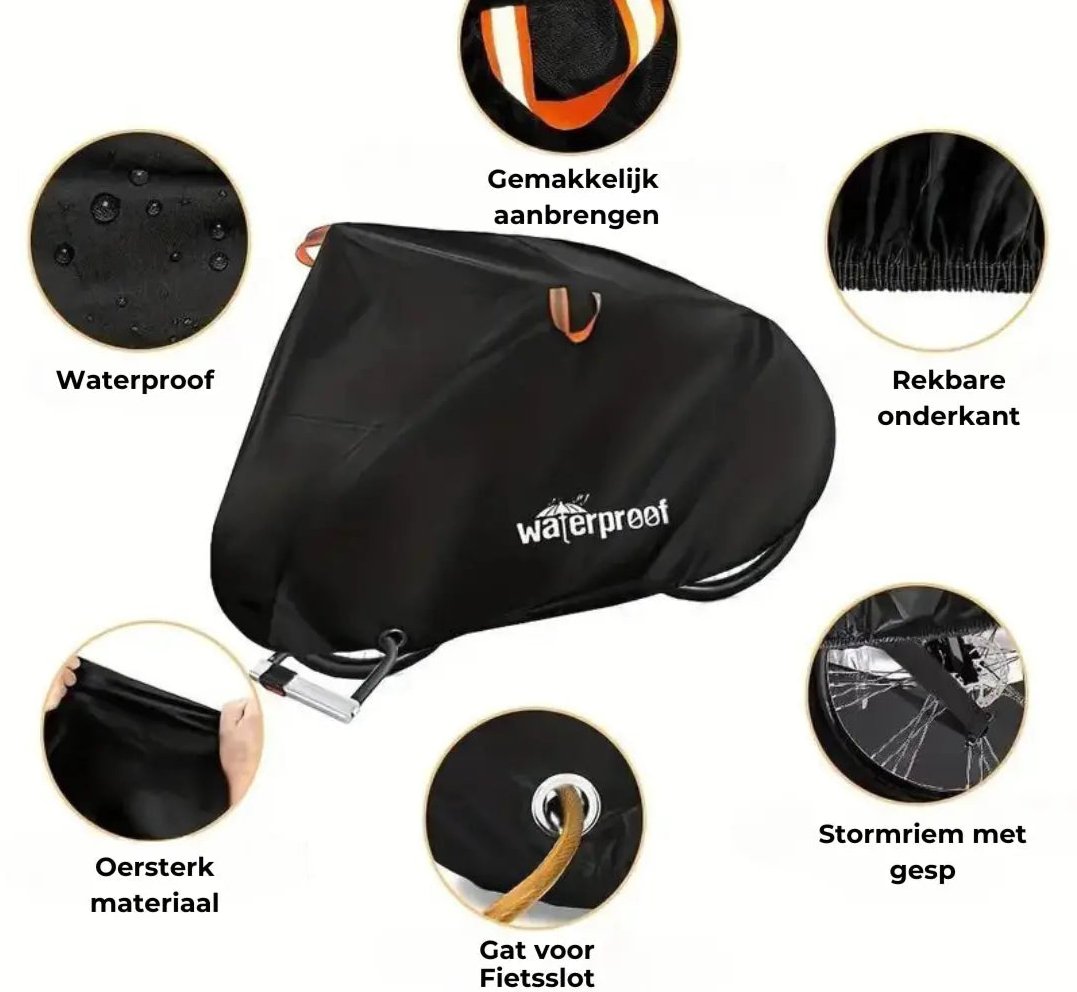Bicycle Cover Waterproof & UV-Resistant Integrated Lock Opening