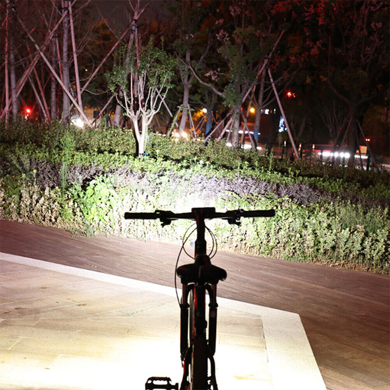 Bicycle Front Light 900 Lumen 180 Degree Wide Beam