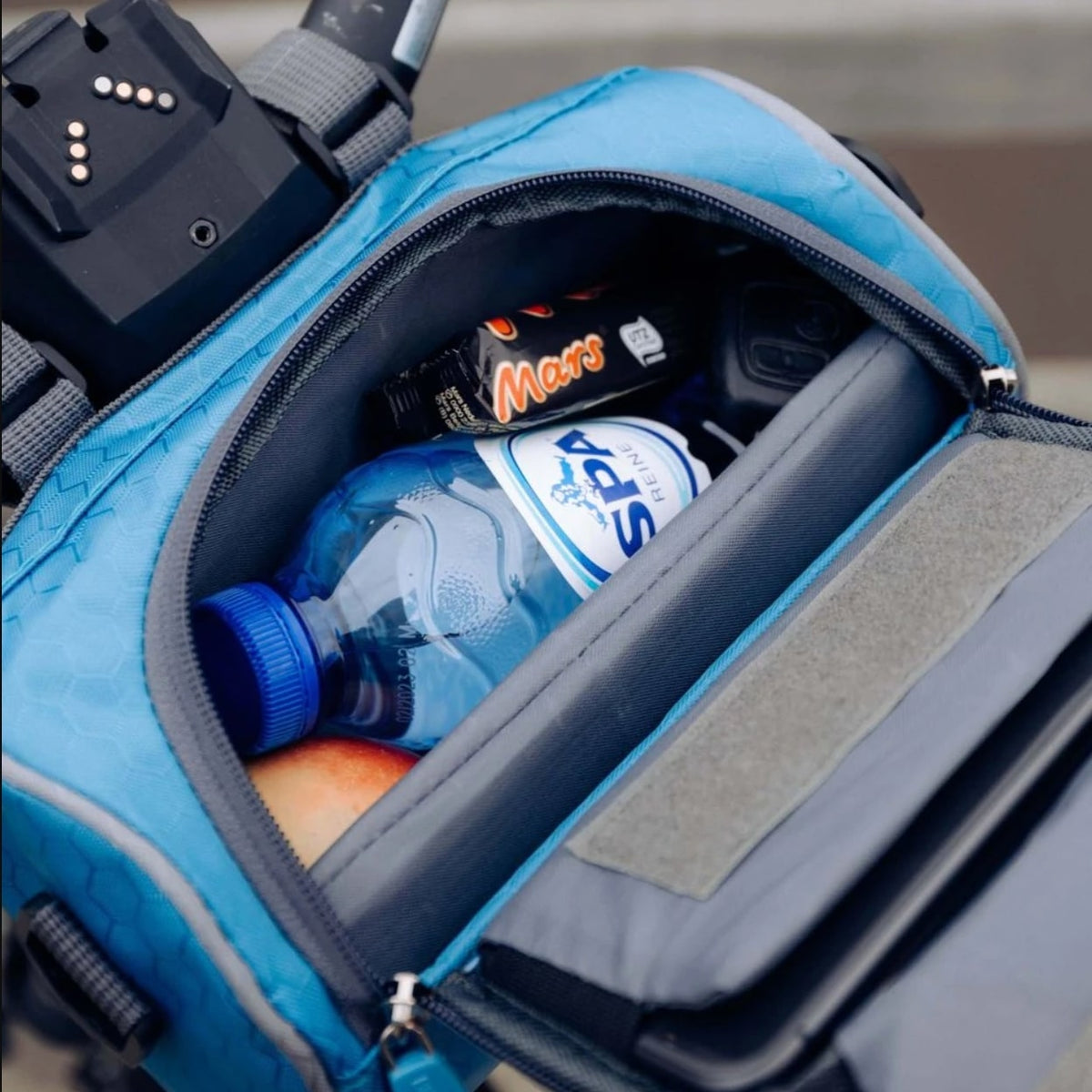 Bicycle Handlebar Bag Touchscreen Window & Splash-Resistant Nylon