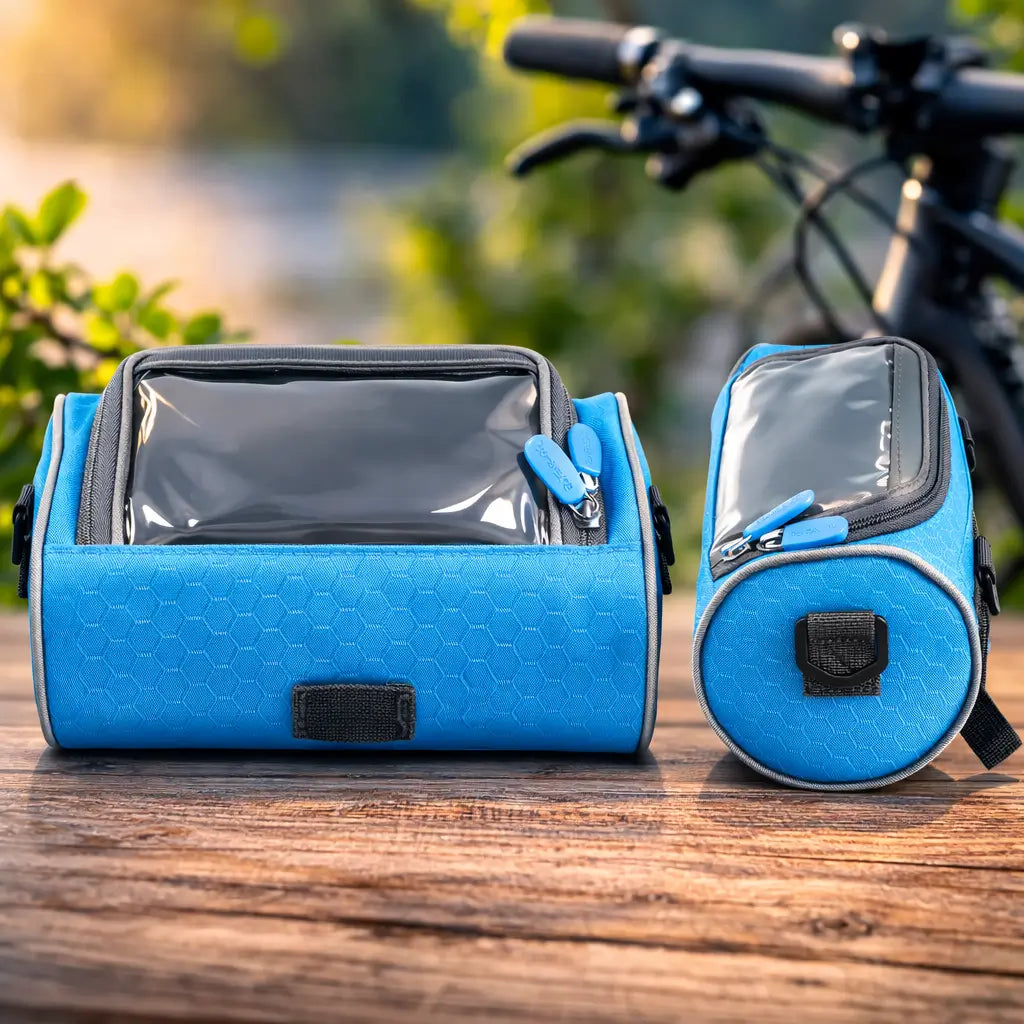 Bicycle Handlebar Bag Touchscreen Window & Water-Resistant