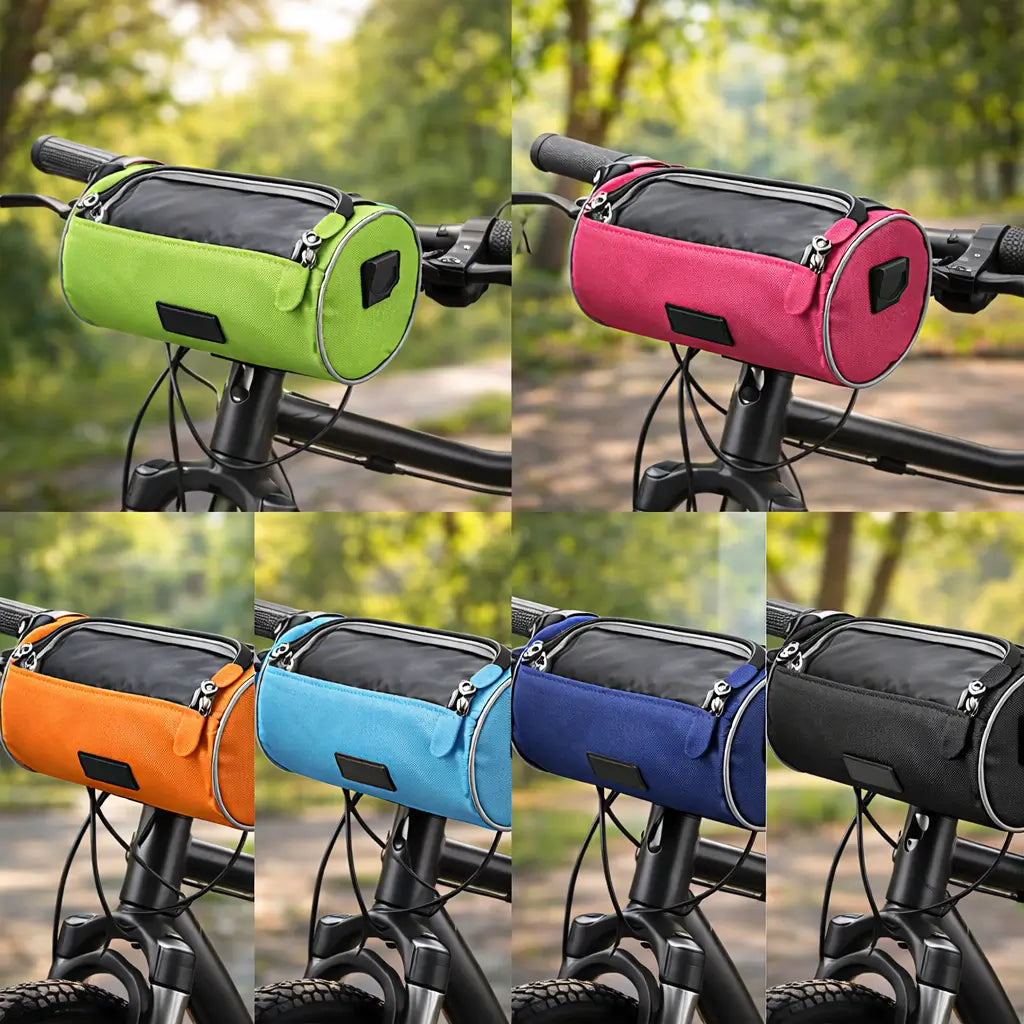 Bicycle Handlebar Bag Touchscreen Window & Water-Resistant