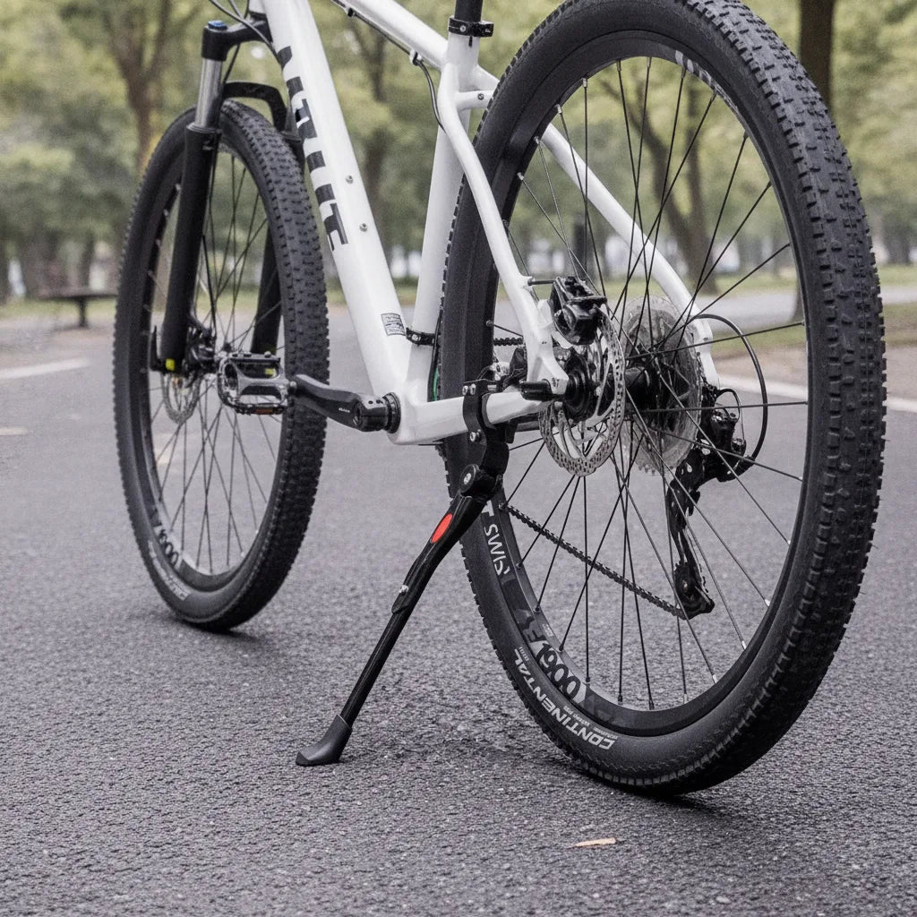 Bicycle Kickstand Height Adjustable Aluminum Fits Most Frames