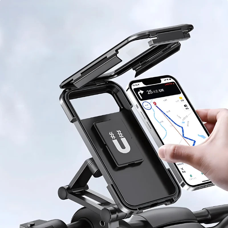 Bicycle Phone Mount Waterproof Touchscreen 360° Swivel