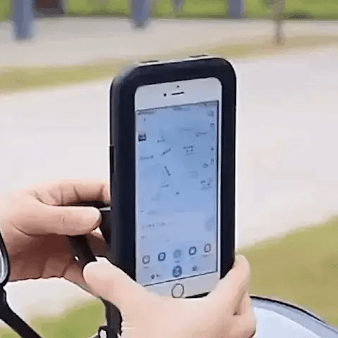 Bicycle Phone Mount Waterproof Touchscreen 360° Swivel