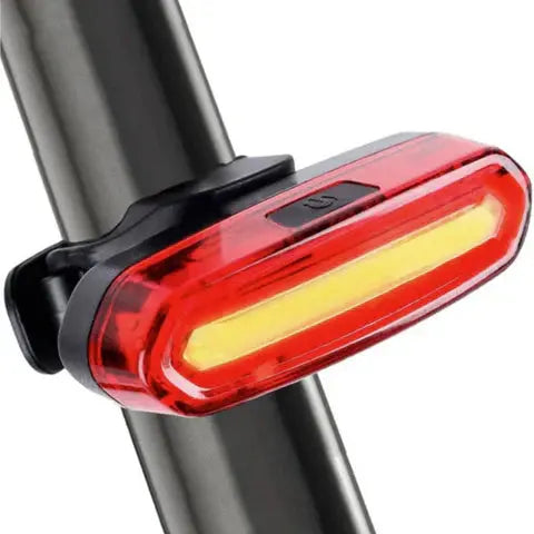Bicycle Rear Light Wide-Angle USB Rechargeable 650mAh