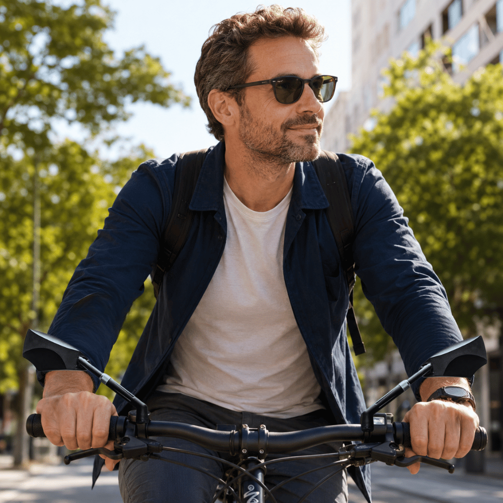 Bicycle Rearview Mirror 180° View & 360° Rotation