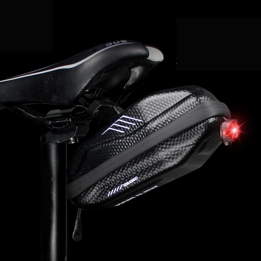 Bicycle Saddle Bag Quick-Release Mount Waterproof 1.5L
