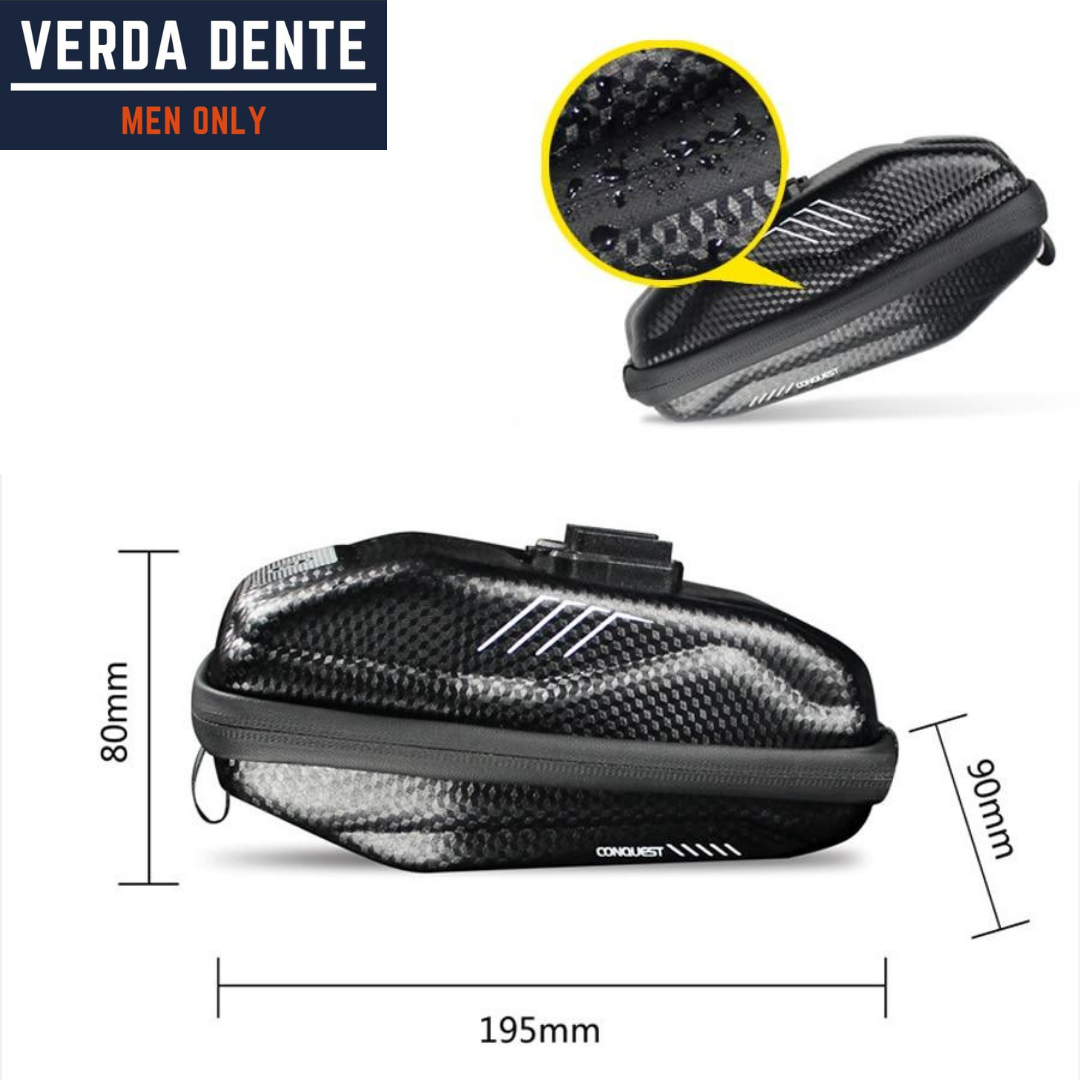 Bicycle Saddle Bag Quick-Release Mount Waterproof 1.5L