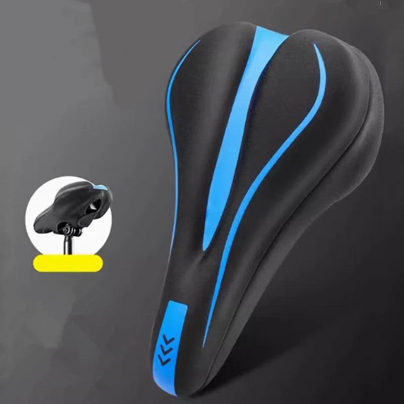 Bicycle Saddle Cover Memory Foam & Silicone Gel