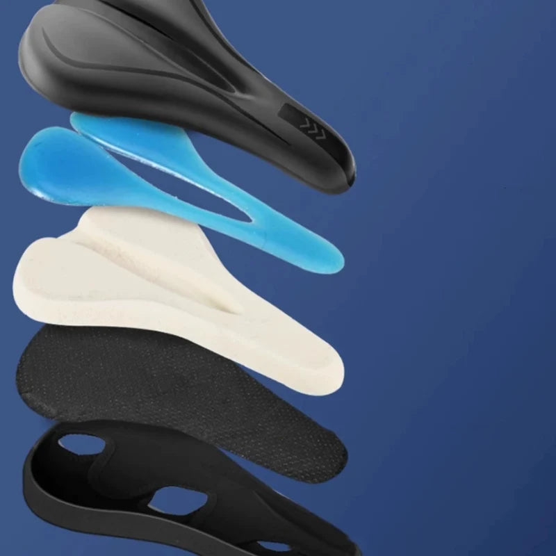 Bicycle Saddle Cover Memory Foam & Silicone Gel