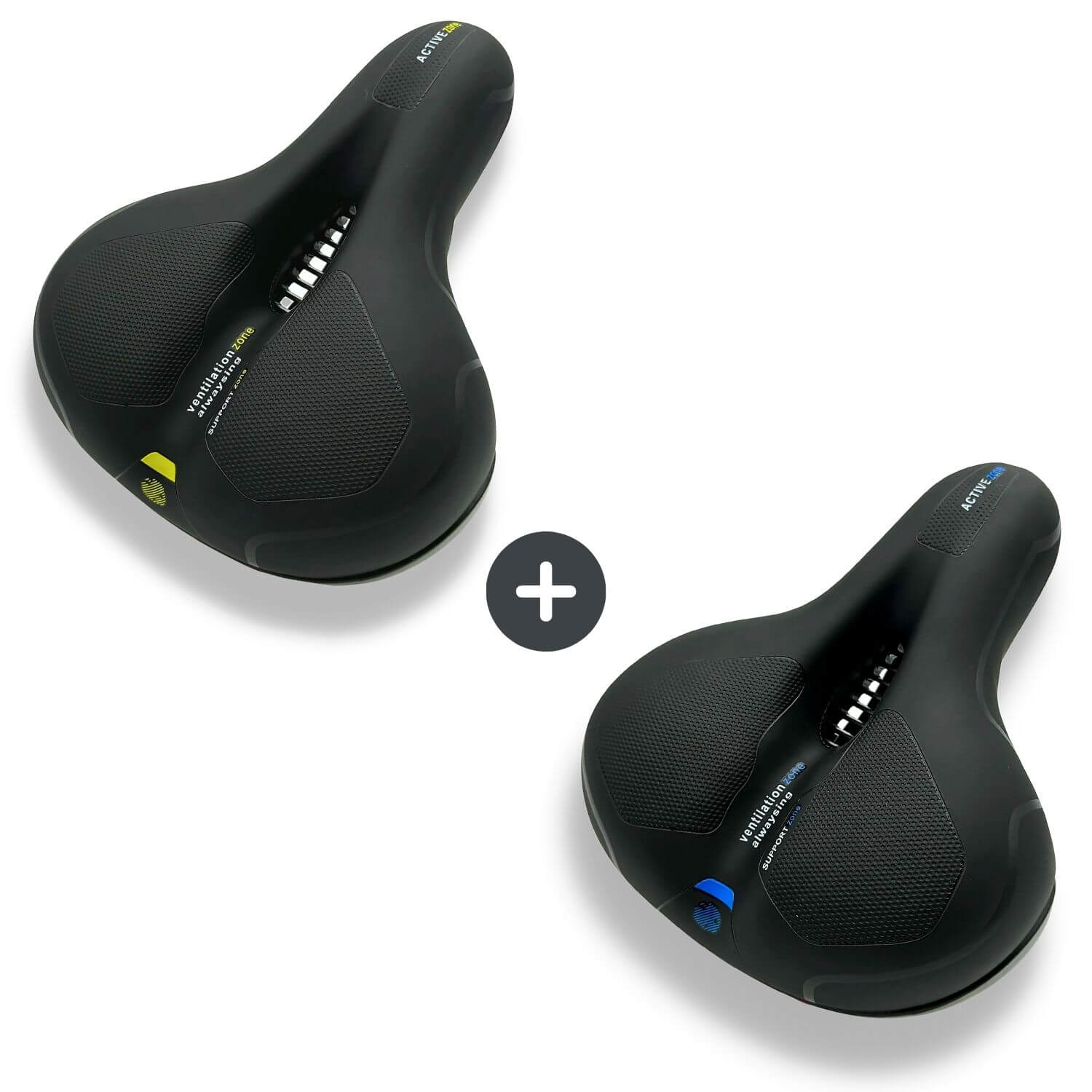 Bicycle Saddle Ergonomic Memory Foam Shock-Absorbing & Breathable