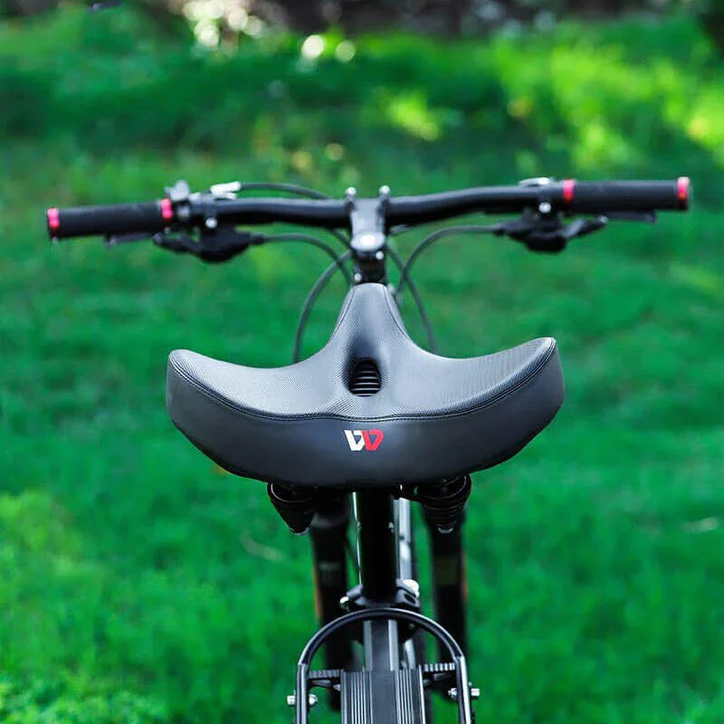 Bicycle Saddle Ergonomic Wide Padded Weather-Resistant