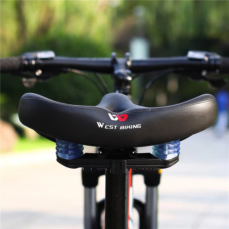 Bicycle Saddle Extra-Wide Ergonomic Breathable
