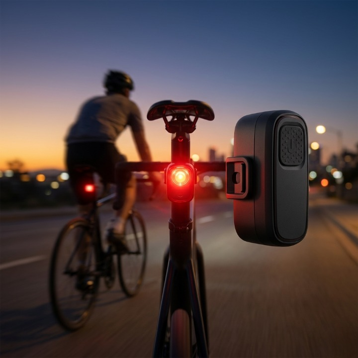Bicycle Taillight Intelligent Brake Sensor USB Rechargeable 100 Lumens