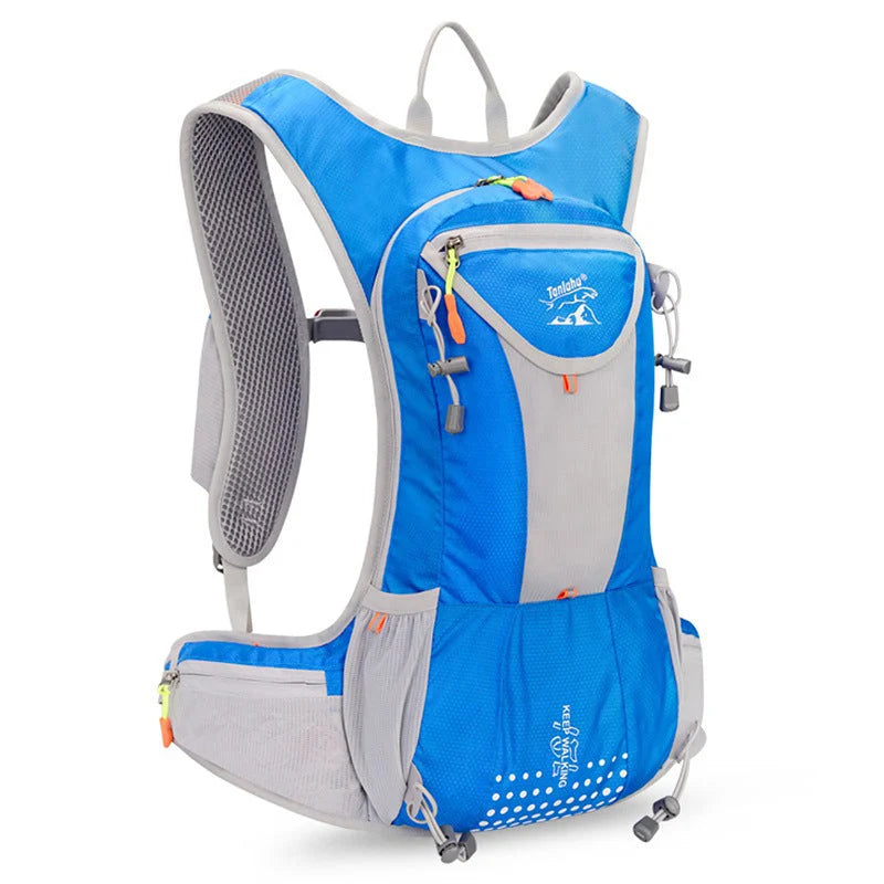 Bike Backpack Hydration-Ready Breathable Mesh & Water-Repellent