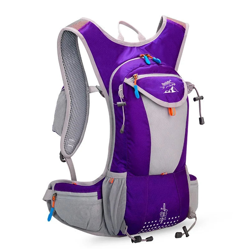 Bike Backpack Hydration-Ready Breathable Mesh & Water-Repellent