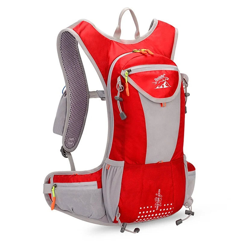 Bike Backpack Hydration-Ready Breathable Mesh & Water-Repellent