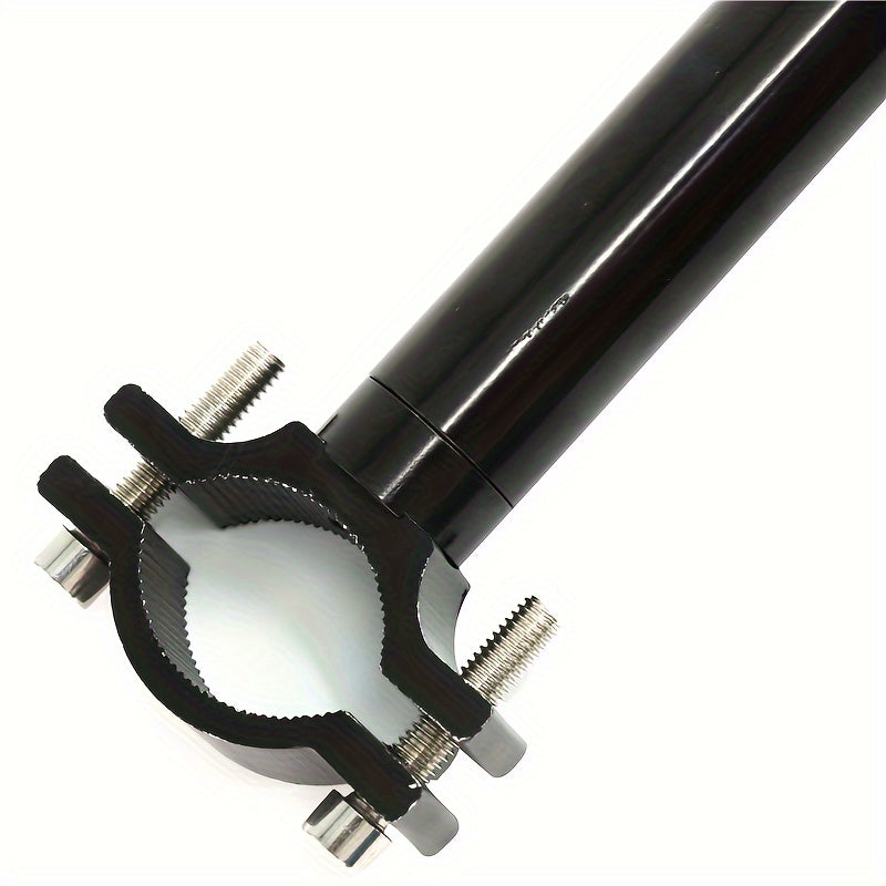 Bike Dog Leash Shock-Absorbing Aluminum Frame & Stainless Steel Cable