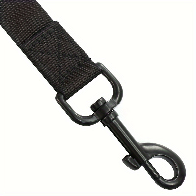 Bike Dog Leash Shock-Absorbing Aluminum Frame & Stainless Steel Cable