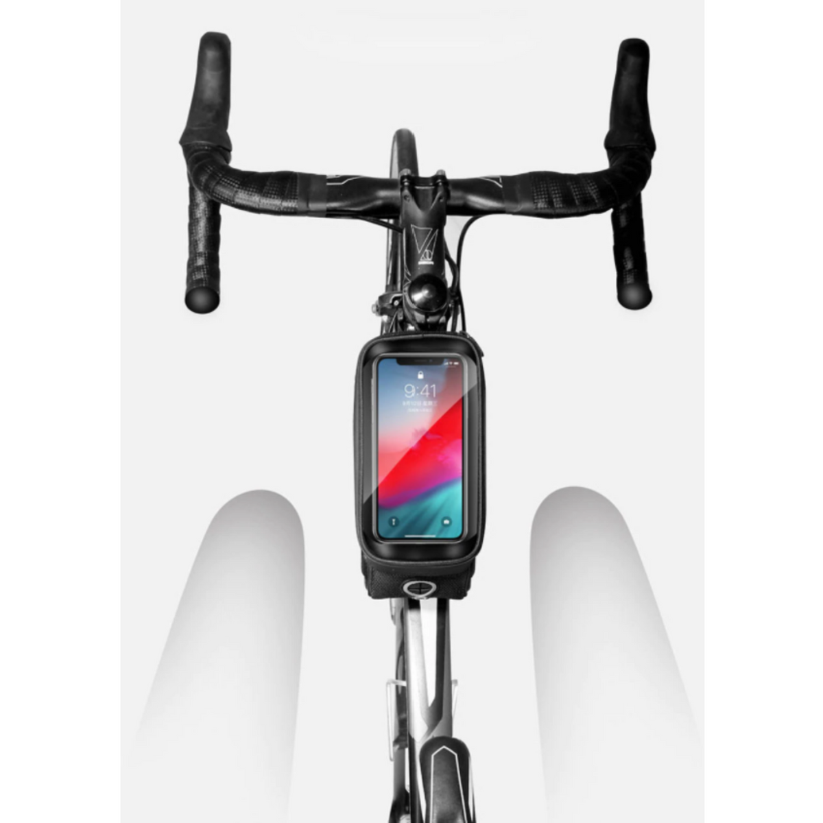 Bike Frame Bag Waterproof Touchscreen Shock Resistant