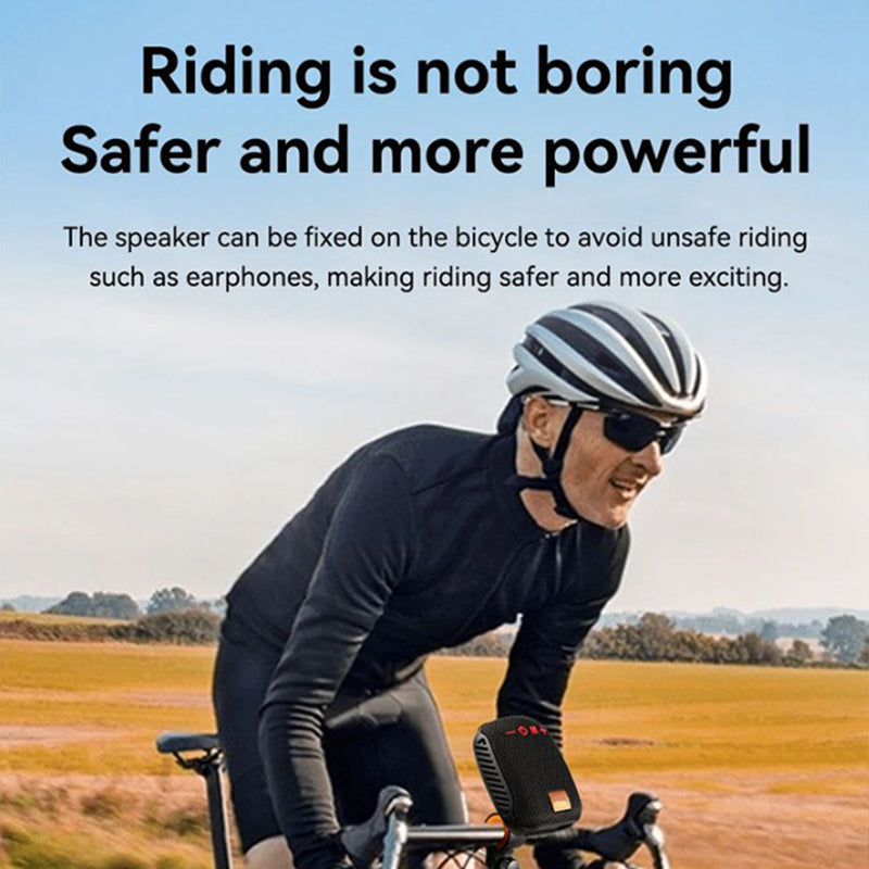Bike Handlebar Speaker Bluetooth & Hands-Free Water-Resistant