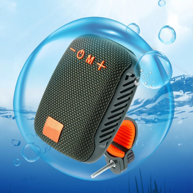 Bike Handlebar Speaker Bluetooth & Hands-Free Water-Resistant