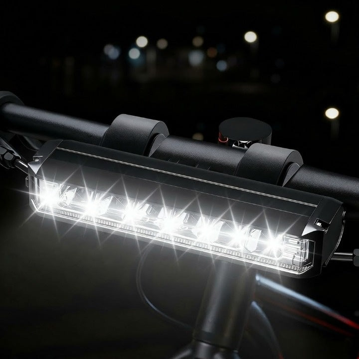 Bike Light 1400 Lumens USB Rechargeable Weatherproof